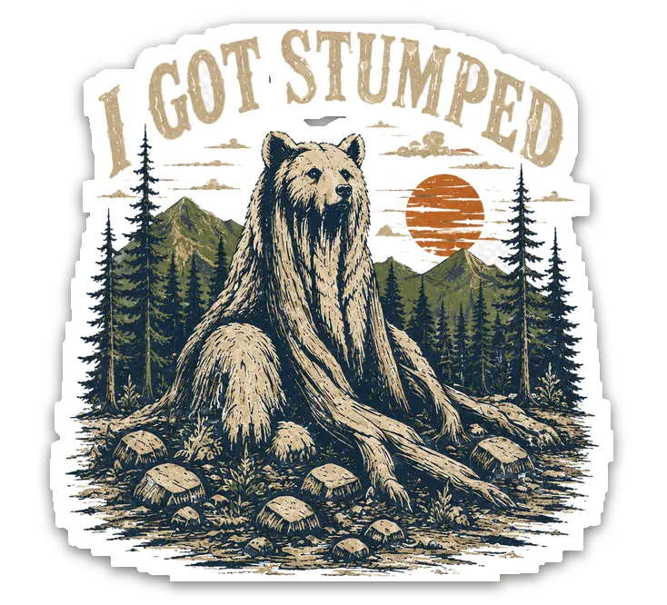 The Apparition die-cut sticker